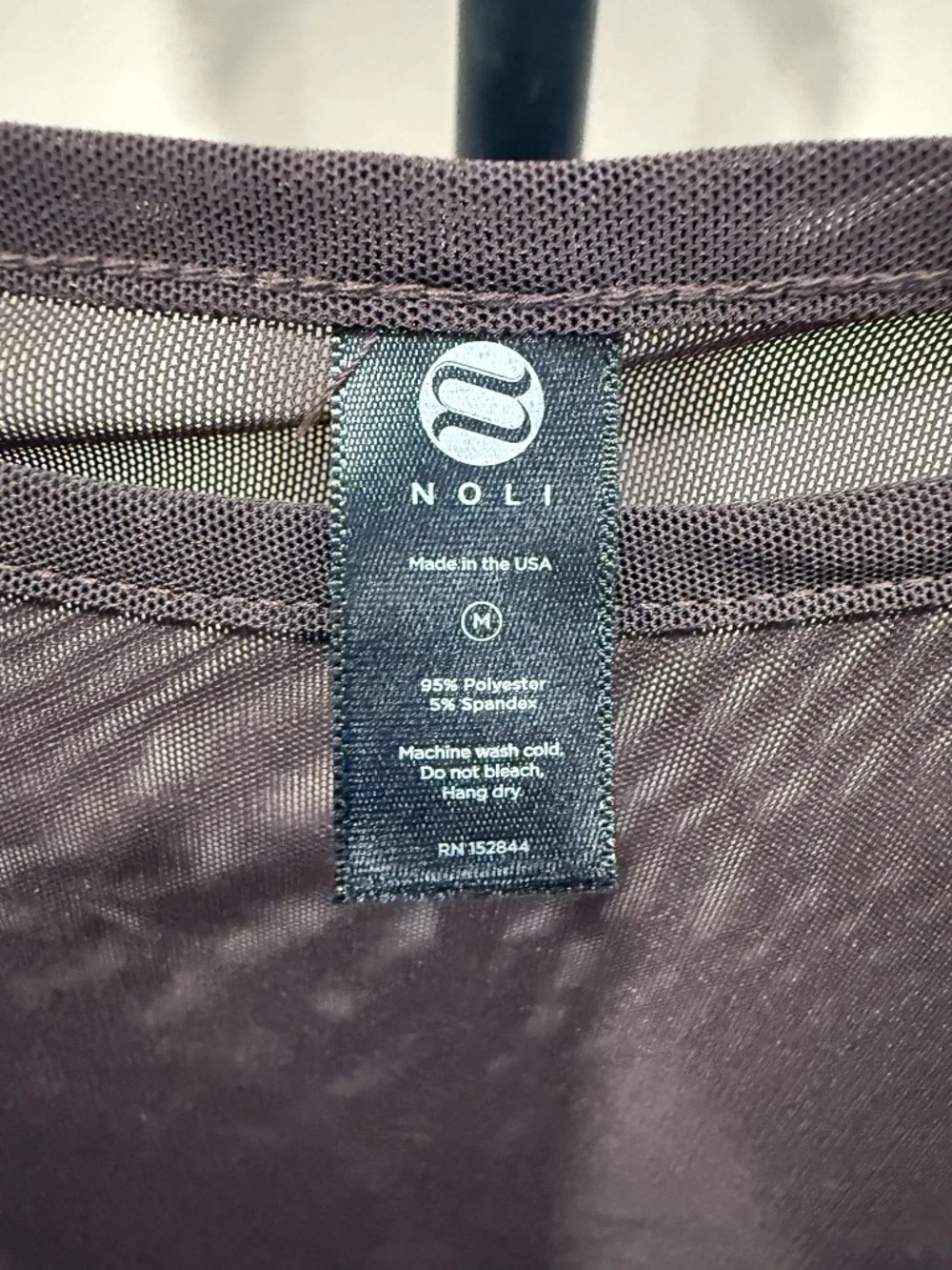 Mesh Flow Tee – Size Medium | Color: Cafe | NWT - Picture 4 of 4
